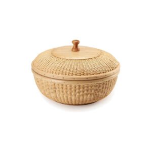 03 2 Teng Jin Nantucket Round Handicraft Basket