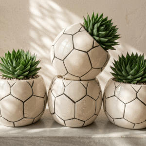Football Ceramic Planter