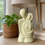 Abstract Couple Ceramic Showpiece