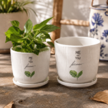 Ceramic cHINA Smiley Planter Pot (2)