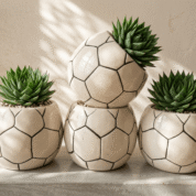 Football Ceramic Planter