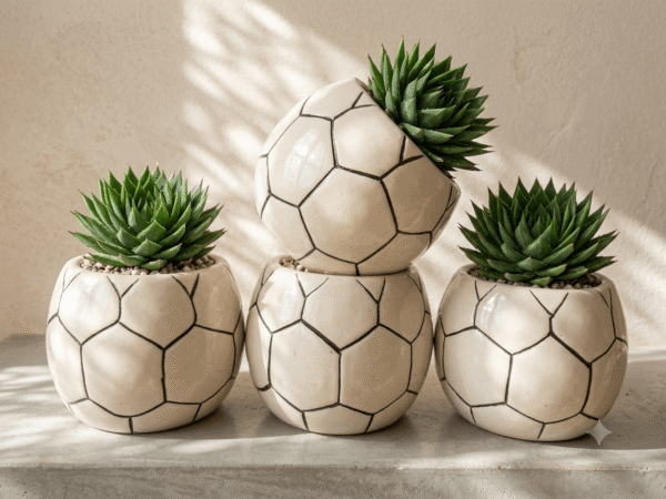 Football Ceramic a Planter Football Ceramic Planter