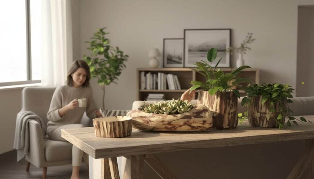 Why Natural Wood Makes Every Indian Home Feel More Like Home? 16 Ldt Banner Wood Logs At Home Decor 1 Why Natural Wood Makes Every Indian Home Feel More Like Home?