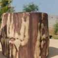 Rustic Wood Finish Ceramic Planter Set (8)