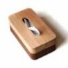 Antique wooden tissue holder for elegant home decor and organisation. Perfect vintage touch for livi.