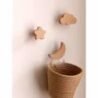 Wooden wall hooks for home and office decor, stylish and functional wall hangers.