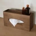Wooden Tissue Paper Holder for Dining Table Wooden tissue paper holder for dining table, perfect for home decor and table organisation. Stylish.