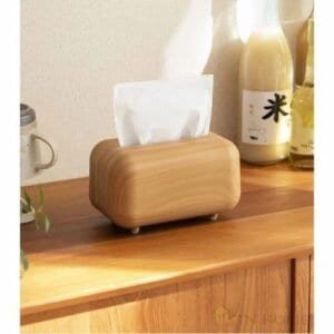 Elegant Wooden Tissue Box For Home Decor And Organisation.