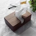 Office Desk Tissue Holder in Wooden Home Decor Wooden tissue organiser for office desk and home decor. Stylish and functional tissue holder in natu.