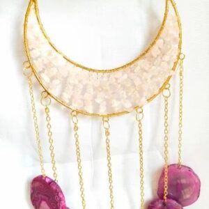 Natural Rose Quartz Moon Agate Wind Chime Decorative Wind Chime for Home Balcony and Garden Decor 19 Product Jpeg 500X500 19 Natural Rose Quartz Moon Agate Wind Chime Decorative Wind Chime For Home Balcony And Garden Decor