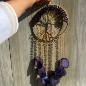 Purple Agate Wind Chime Hanger (Purple Dyed, Polished Edge, 15-18 Inch) Decorative Wind Chime for Home Balcony and Garden Decor 21 Product Jpeg 500X500 4 Purple Agate Wind Chime Hanger (Purple Dyed, Polished Edge, 15-18 Inch) Decorative Wind Chime For Home Balcony And Garden Decor