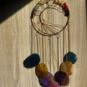 Product Jpeg 500X500 6 Wind Chime Natures Melody Dream Catcher Decorative Wind Chime For Home Balcony And Garden Decor