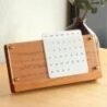 Stylish wooden desktop calendar holder, perfect for home or office organisation.