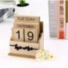 Wooden desktop calendar holder, perfect for home decor and organisation.