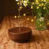 Rustic wooden incense holder for home decor and relaxation. Perfect for adding natural charm to your.