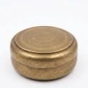 Wooden Sindoor Box for Home Decor and Storage Elegant wooden Sindoor box for traditional home decor and storage solutions.