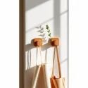 Vintage Wooden Wall Hooks for Home Decor Vintage wooden wall hooks for hanging coats, keys, and accessories. Perfect for rustic or modern hom.