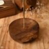 Wooden incense burner holder for home decor and gift sets.