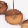 Wooden hanging bowls for stylish home organisation and decor.