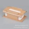 Elegant wooden tissue box holder, perfect for stylish home decor and organisation.