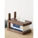 Wooden Tissue Holder for Home Decor Stylish wooden tissue holder for home decor, perfect for living rooms and bathrooms.