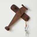 Wooden Wall Hook for Home Decor Wall-mounted wooden hook for hanging items and enhancing home decor. Perfect for organising entryway.