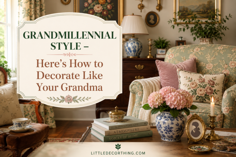 Grandmillennial Style – Here’S How To Decorate Like Your Grandma