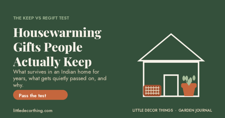 Housewarming Gift Ideas In India: What People Keep Vs What They Regift