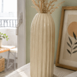 Tall Decorative Flower Vase for Living Room & Home Décor