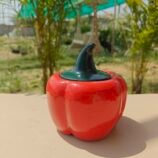 Ceramic Pickle Jar Red for Table, Kitchen & Home Decor