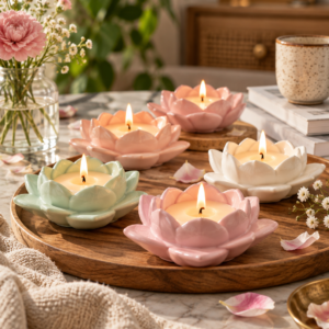 Chatgpt image sep 25 2026 04 41 35 pm lotus - petal layer fully open - traditional tealight candle holder for diwali & pooja decor
