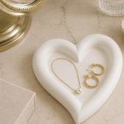 Heart Concrete Tray - Jewelry Organiser Minimalist Home Decor & Organizer