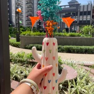 Img 5009 cactus shaped ceramic vase - large sculptural flower vase