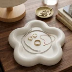 Sunlit Ceramic Vanity Tray
