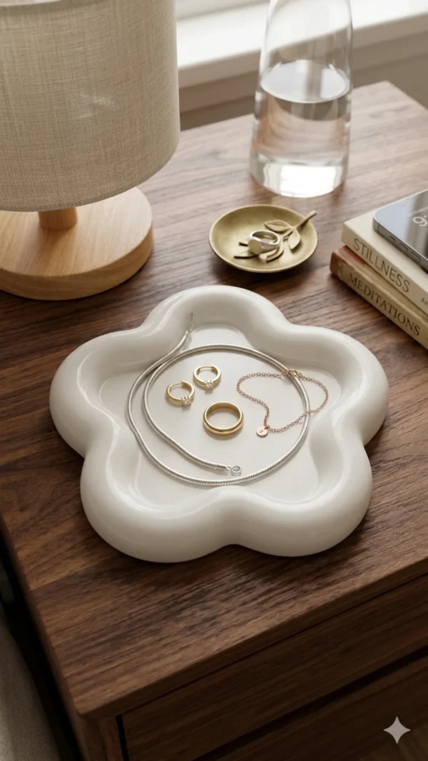 Sunlit Ceramic Vanity Tray Sunlit Ceramic Vanity Tray