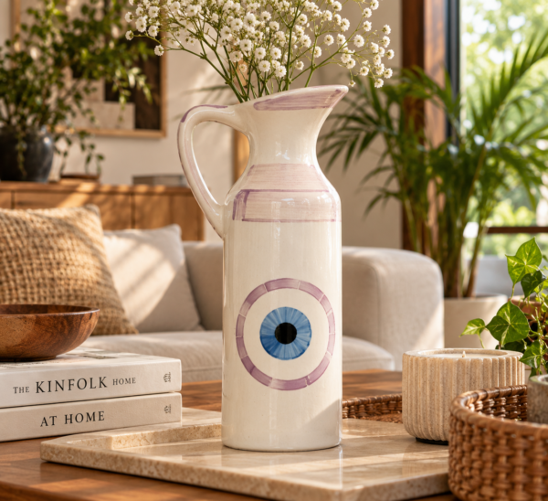 Boho Evil-Eye Vase Still Life Boho Evil-Eye Vase Still Life