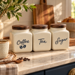Cosy Coffee Corner Canisters