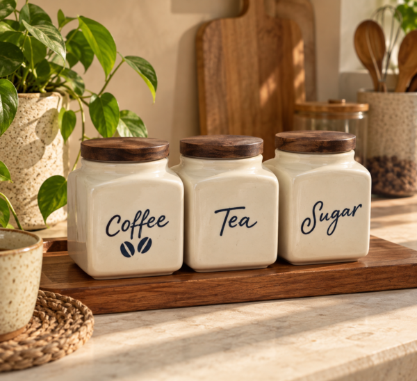 Cosy Coffee Station Canisters Cosy Coffee Station Canisters